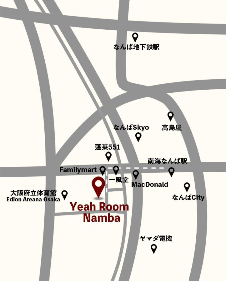 Yeah Room Namba Osaka Exterior photo